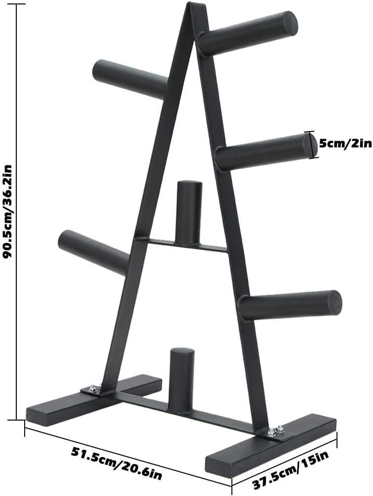 Olympic Weight Plate Rack, A Frame Weight Plate Tree 2 inch for Bumper Plates Free Weight Stand Metal Steel Home Workout Dumbbell Rack Storage Stand : Sports & Outdoors