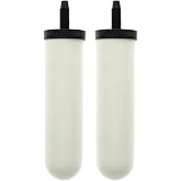 Doulton W9121214/British Berkefeld W9121215 0.5 Micron ATC Super Sterasyl Ceramic Water Filter for Gravity Systems (2 Pack)