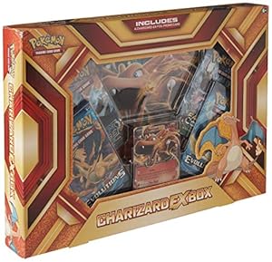 Image of Pokemon Cards POK16CHAREXBX TCG: Charizard-EX Box Fire Blast Card Game, Multicolor
