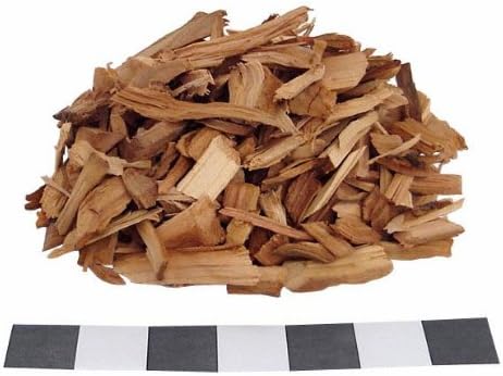 CharcoalStore Almond Smoking Wood Chips (Large) 2 pounds