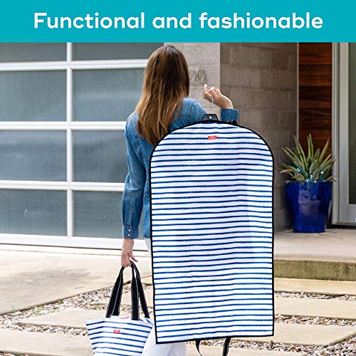 SCOUT Gown and Out Garment Bag for Travel, Folding Garment Bag for