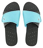 Showaflops Womens' Antimicrobial Shower & Water Sandals for Pool, Beach, Dorm and Gym - Adjustable Slide