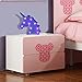 Blue Unicorn Head Purple Emitting Led Night Light Animal Shape Marquee LED Lamps Kids Children Bedroom Decortive Table Lamps Party Wedding Indoor Mood Lighting