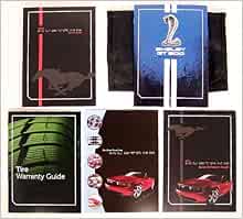 2012 Ford Mustang Shelby GT500 Owners Manual Guide Book: Ford: Amazon.com: Books