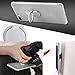 Cell Phone Ring Holder Stand Finger Kickstand Loop Stent 360° Rotary Hand Grip Universal, 4 Packs Ring & Car Hook Mount Bracket for iPhone Ring Samsung Galaxy LG HTC [Great Gift]