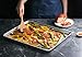 New Star Foodservice Commercial-Grade 18-Gauge Aluminum Sheet Pan/Bun Pan (15 L x21 W x1 H (Two Thirds size) Measure Oven)