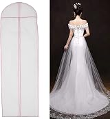 Jetcloud Wedding Dress Bag 180cm Non-woven Bridal Garment Cover Long Breathable view 7