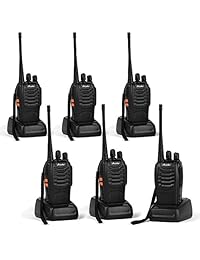 ansoko Walkie Talkies de largo alcance 4/6 pack