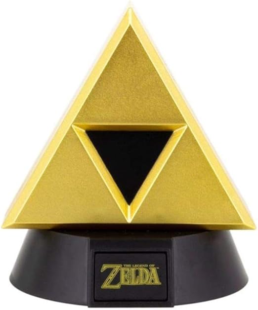 Legend of Zelda – Lámpara 3D – Triforce – Logo – Caja de regalo: Amazon.es: Iluminación