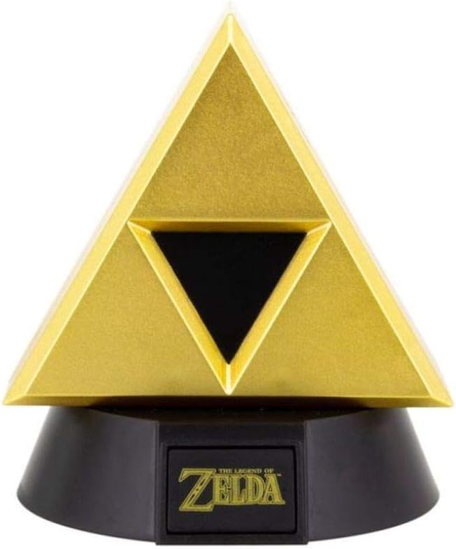Legend of Zelda – Lámpara 3D – Triforce – Logo – Caja de regalo: Amazon.es: Iluminación