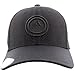 adidas Mens Soldier Stretch Fit Structured Cap, Black/Black, Large/X-Large