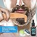 Shefave Beard Kit Beard Grooming Kit for Men Gift Set (100% Pure Boar Bristle Brush, Wooden Beard Comb, Beard Oil, Beard Balm, Beard Shaping Tool & Trimming Scissors) (Version2)