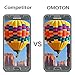 [2-Pack] OMOTON Tempered Glass Screen Protector