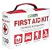 First Aid Kit (130 Pieces), GRM FDA Approved Compact Emergency Survival Kit with Waterproof Bag for Home, School, Office, Car, Travel, Sports, Hiking