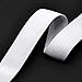 Non Slip Gripper Elastic Gripper Ribbon Trim for bike shorts, cuffs of skiwear, underwear, 1 Inch by 2 yards, White, SP-2043