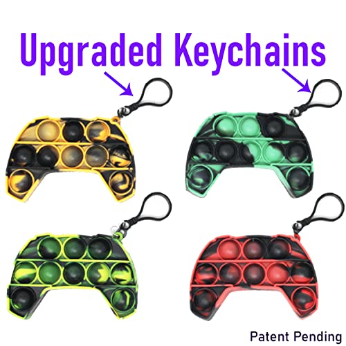 KINIA 8 Pack Fidget Toys Mini Pop It Sensory Controller Toy Fidgets