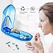 Pill Cutter, Easily Crush Medicine Tablets and Vitamins, Tablet Cutter with Small Pill Box Container, Pill Splitter Cutter Chopper，Best Pill Cutter Ever, Easy to Carry When Going Out.