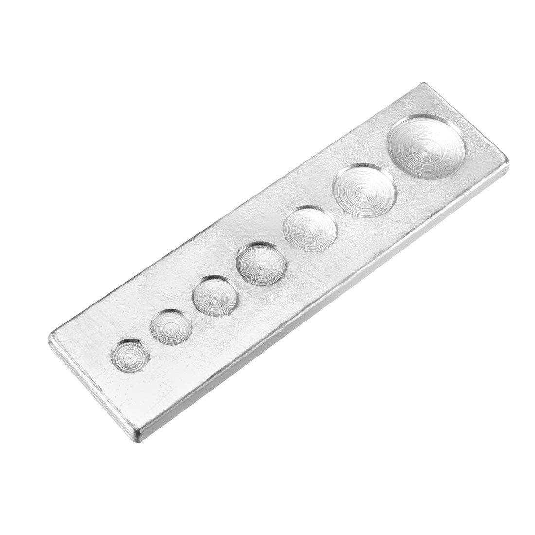 sourcing map Round Base Setting Tool for Leather Craft, Leather Rivet Setter DIY Leather Punch Tool