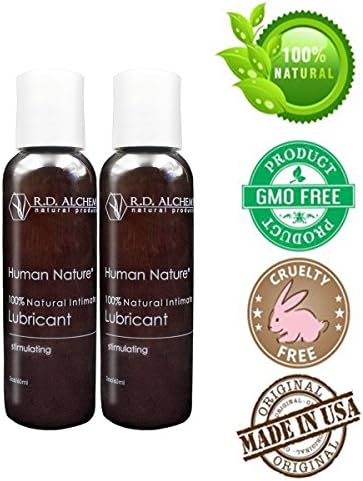 100% Natural & Organic Water and Aloe Based Lubricant for Personal Intimate Female & Male Pleasure. Lube safe for condoms, toys & intimate products. Best lubes..