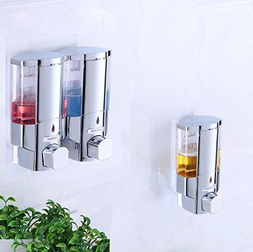 Wall-Mount Automatic Soap Dispenser Battery Powered 300ml Kitchen Soap Lotion Pump (Two)