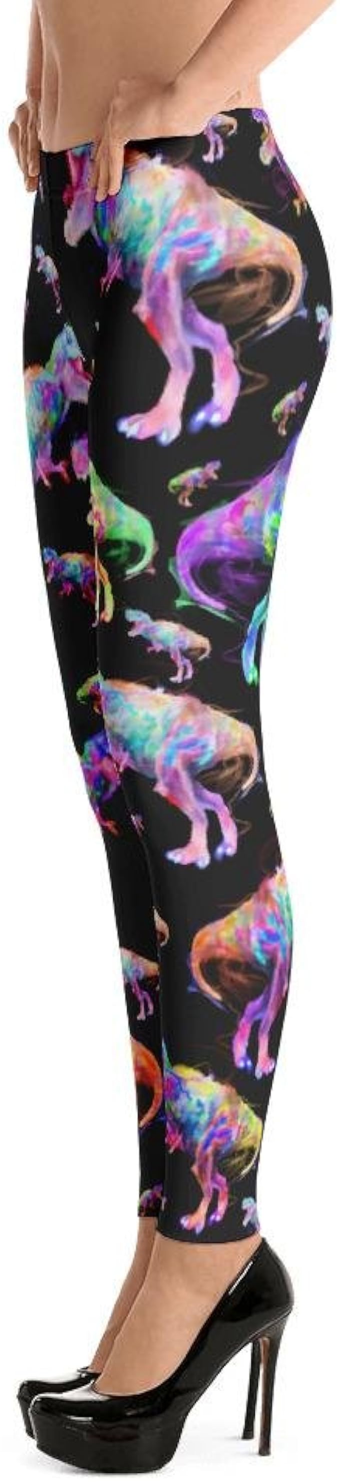 adult dinosaur leggings