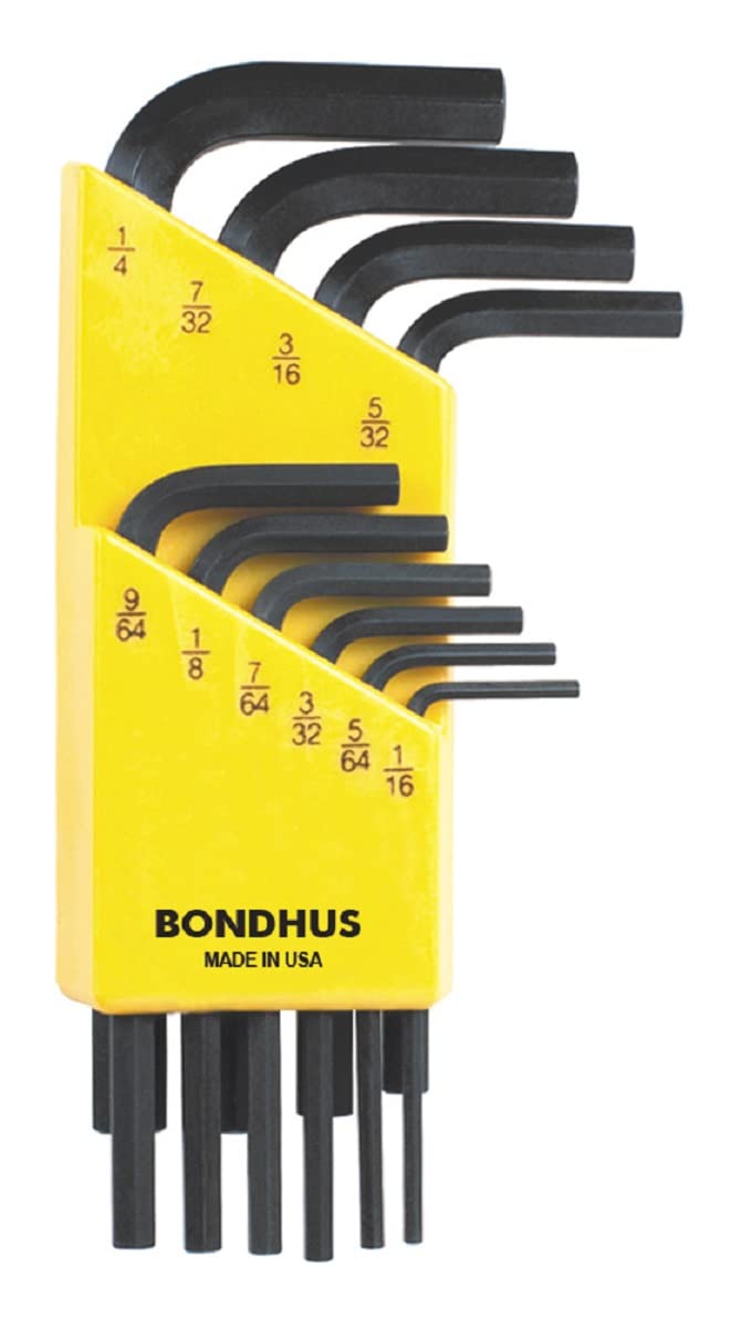 Bondhus 12238 HLX10S L-Wrench Set 1/16"-1/4"