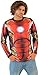 Marvel Iron Man Sublimated Long Sleeve Costume T-Shirt (Adult Large) Multi