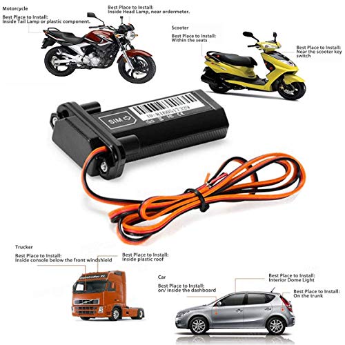 Aisheny GT02 Tracker Device, GPS GPRS GSM Realtime Tracker, Real-Time Teen Driving Coach/Car/Vehicle/Motorcycle Monitoring System Tracking Device