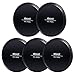 eBoot Black Anti-slip Gel Pads Sticky Cell Pads Non-slip Gel Mat Sticky Auto Gel Holder for Cellphone, Pad, Keys, 5 Packs