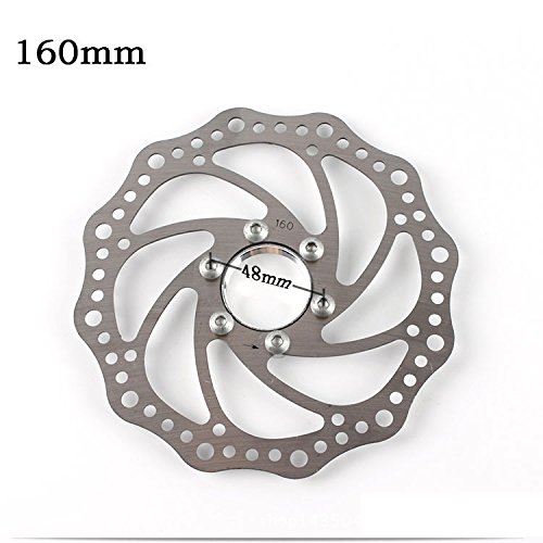 BlueSunshine Front and Back Disk Brake Kit 160mm for 80cc Gas