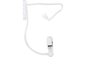 Spy Fake Ear Piece, Secret Service Security Earpiece Prop, Agent Costume Accessories for Halloween Cosplay