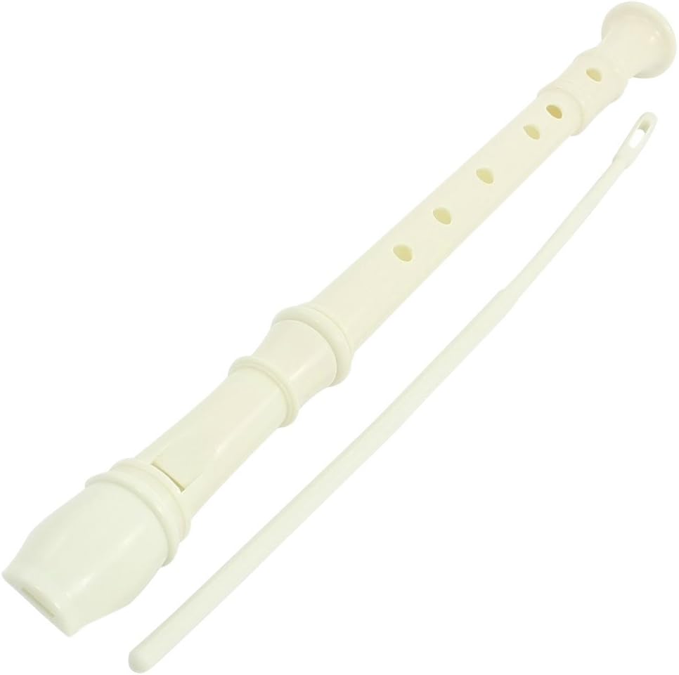 Ivoire 6 trous Instrument de MusiqueFlûte à bec Soprano 30 cm
