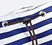 Rbenxia Unisex Canvas Backpack School Bag Super Cute Stripe School College Laptop Bag for Teens Girls Boys Students - Blue Stripe