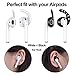 VIGOSS Compatible with Airpods Case Protective Silicone Cover with 6 in 1 Airpod Accessories Bling Owl Keychain/Earhooks/Straps/Storage Travel Box for Apple Airpods Blackthumb 4