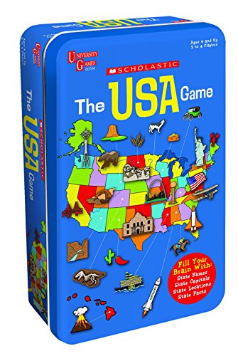 Front Porch Classics University Games The Scholastic USA Game Tin