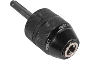 SXSTAR Heavy Duty Professional 2-13mm 1/2-inch SDS-Plus Keyless Adapter with Drill Chuck