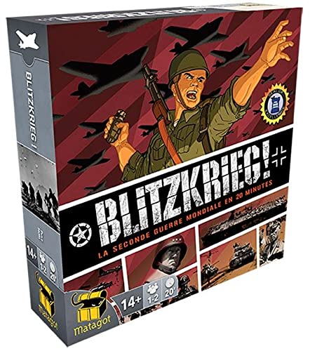 Matagot Blitzkrieg Game - French version, 14+ years
