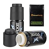 Axe Body Spray Diversion Safe Stash Can w HumanFriendly Smell-Proof Bag (Assorted)