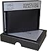 Kenneth Cole Reaction Men's Genuine Leather Passcase Wallet With Gift Box (Black Smooth)