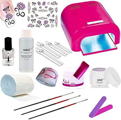 Kit Manucure Complet Pour Débutant En Gel Uv Calyste Lampe