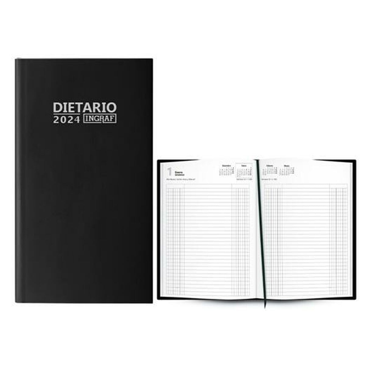 Ingraf Diary 2024 Black