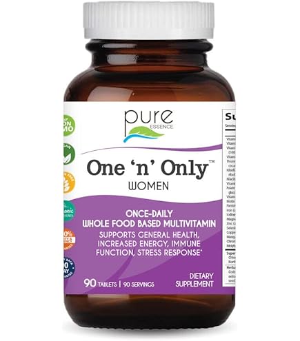 Amazon.com: Pure Essence Longevity for Women Over 40 Multivitamin