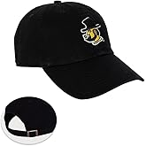 Desert Cactus Appalachian State University Baseball Hat Mountaineers App State Cap Adjustable Adult Team Color (Design 2 Yosef) Black