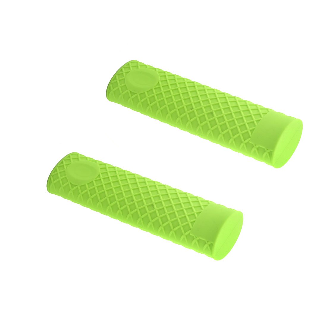Sourcingmap Silicone Kitchen Heat Resistant Pot Pan Handle Grip Holder Sleeve Cover 2pcs Green