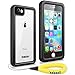 Temdan iPhone 7/8/SE 2020 Waterproof Case with Floating Strap and Built in Screen Protector Snowproof Shockproof Underwater Case for iPhone 7 iPhone 8 and iPhone SE 2020(Black)