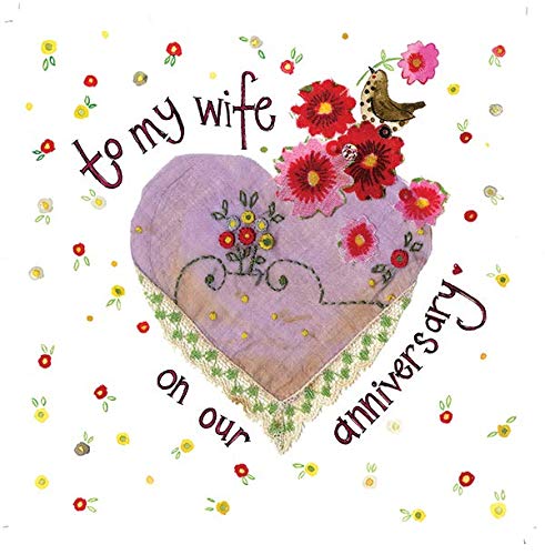 ALEX CLARK Wife Anniversary Card