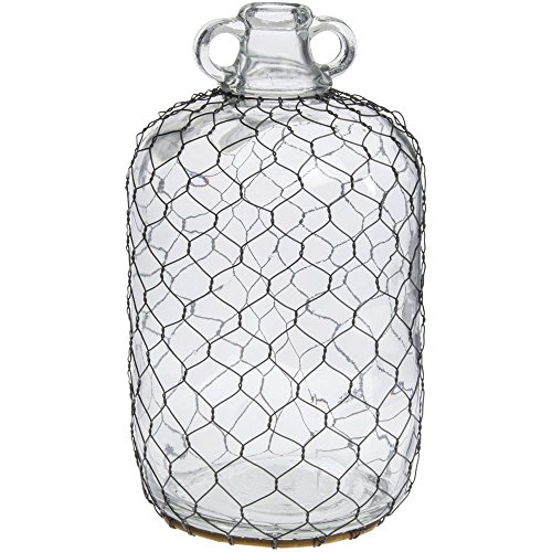 Click Here to See More Images Park Hill Moonshine Jug With Poultry Wire