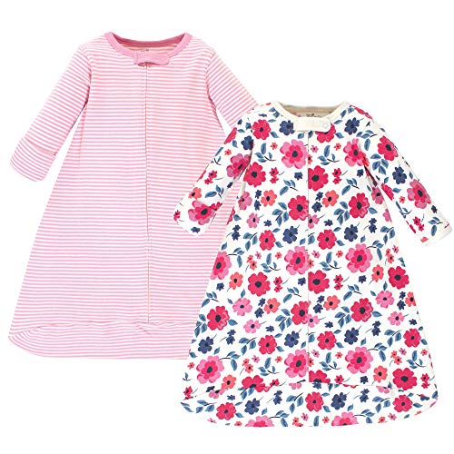 Touched by Nature Unisex Baby Organic Cotton Long-Sleeve Wearable Sleeping Bag,…
