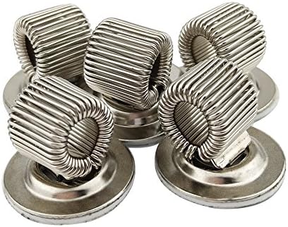 Stainless Steel Pen Holder, Strong Adhesive Clips with Adjustable Spring Loop, Fit any Size Pens, Use in Home Office Kitch Car, 5 Pack Stainless Steel Pen Holder, Strong Adhesive Clips with Adjustable Spring Loop, Fit any Size Pens, Use in Home Office Kitch Car, 5 Pack