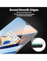OMOTON Protector de Pantalla de Vidrio Templado Compatible con OnePlus 6T 6.41" [2 Pack]